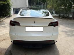 2022 Model Y Lr with hitch bike rack image 3